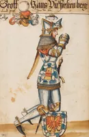 Picture 123 of 166 from Portraits of the Habsburg family and of knights killed in the Battle of Sempach (1386) (1560), leaf 162