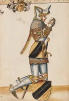 Picture 128 of 166 from Portraits of the Habsburg family and of knights killed in the Battle of Sempach (1386) (1560), leaf 172
