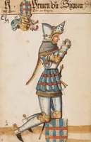 Picture 130 of 166 from Portraits of the Habsburg family and of knights killed in the Battle of Sempach (1386) (1560), leaf 174