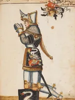 Picture 131 of 166 from Portraits of the Habsburg family and of knights killed in the Battle of Sempach (1386) (1560), leaf 175