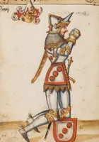 Picture 144 of 166 from Portraits of the Habsburg family and of knights killed in the Battle of Sempach (1386) (1560), leaf 194