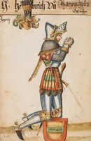 Picture 146 of 166 from Portraits of the Habsburg family and of knights killed in the Battle of Sempach (1386) (1560), leaf 196