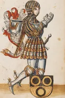 Picture 149 of 166 from Portraits of the Habsburg family and of knights killed in the Battle of Sempach (1386) (1560), leaf 202