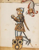 Picture 150 of 166 from Portraits of the Habsburg family and of knights killed in the Battle of Sempach (1386) (1560), leaf 203