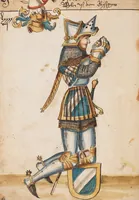 Picture 153 of 166 from Portraits of the Habsburg family and of knights killed in the Battle of Sempach (1386) (1560), leaf 210