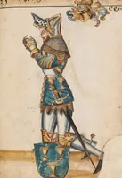 Picture 163 of 166 from Portraits of the Habsburg family and of knights killed in the Battle of Sempach (1386) (1560), leaf 221