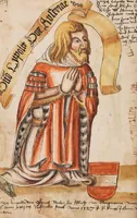 Picture 14 of 166 from Portraits of the Habsburg family and of knights killed in the Battle of Sempach (1386) (1560), leaf 30