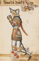 Picture 26 of 166 from Portraits of the Habsburg family and of knights killed in the Battle of Sempach (1386) (1560), leaf 43