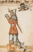 Picture 38 of 166 from Portraits of the Habsburg family and of knights killed in the Battle of Sempach (1386) (1560), leaf 55