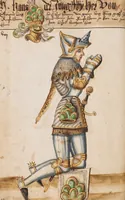 Picture 39 of 166 from Portraits of the Habsburg family and of knights killed in the Battle of Sempach (1386) (1560), leaf 56