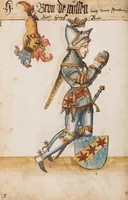 Picture 43 of 166 from Portraits of the Habsburg family and of knights killed in the Battle of Sempach (1386) (1560), leaf 60