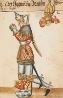 Picture 47 of 166 from Portraits of the Habsburg family and of knights killed in the Battle of Sempach (1386) (1560), leaf 65