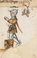 Picture 52 of 166 from Portraits of the Habsburg family and of knights killed in the Battle of Sempach (1386) (1560), leaf 71