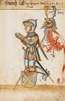 Picture 58 of 166 from Portraits of the Habsburg family and of knights killed in the Battle of Sempach (1386) (1560), leaf 77