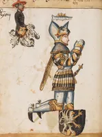 Picture 59 of 166 from Portraits of the Habsburg family and of knights killed in the Battle of Sempach (1386) (1560), leaf 78