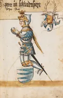 Picture 64 of 166 from Portraits of the Habsburg family and of knights killed in the Battle of Sempach (1386) (1560), leaf 83