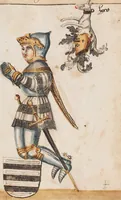 Picture 66 of 166 from Portraits of the Habsburg family and of knights killed in the Battle of Sempach (1386) (1560), leaf 85