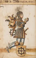 Picture 69 of 166 from Portraits of the Habsburg family and of knights killed in the Battle of Sempach (1386) (1560), leaf 88