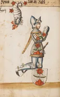 Picture 73 of 166 from Portraits of the Habsburg family and of knights killed in the Battle of Sempach (1386) (1560), leaf 92