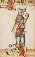 Picture 75 of 166 from Portraits of the Habsburg family and of knights killed in the Battle of Sempach (1386) (1560), leaf 94