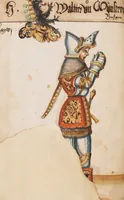 Picture 76 of 166 from Portraits of the Habsburg family and of knights killed in the Battle of Sempach (1386) (1560), leaf 96