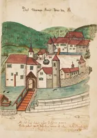 An illustration from The Housebook of the Lords of Hallwil (1550)