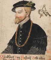 An illustration from The Housebook of the Lords of Hallwil (1550)