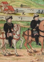 An illustration from The Housebook of the Lords of Hallwil (1550)