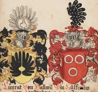 An illustration from The Housebook of the Lords of Hallwil (1550)