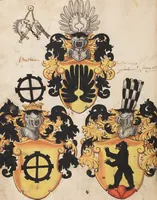 An illustration from The Housebook of the Lords of Hallwil (1550)