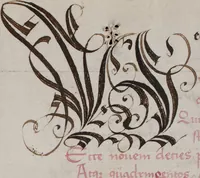An illustration from Matriculation Register of the Rectorate of the University of Basel, Volume 1 (1460-1567) (1460)