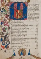 An illustration from Matriculation Register of the Rectorate of the University of Basel, Volume 1 (1460-1567) (1460)