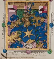 An illustration from Matriculation Register of the Rectorate of the University of Basel, Volume 1 (1460-1567) (1460)