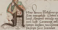 An illustration from Matriculation Register of the Rectorate of the University of Basel, Volume 1 (1460-1567) (1460)