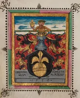 An illustration from Matriculation Register of the Rectorate of the University of Basel, Volume 1 (1460-1567) (1460)