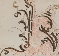 An illustration from Matriculation Register of the Rectorate of the University of Basel, Volume 1 (1460-1567) (1460)