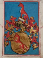 An illustration from Matriculation Register of the Rectorate of the University of Basel, Volume 1 (1460-1567) (1460)