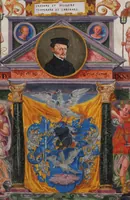 An illustration from Matriculation Register of the Rectorate of the University of Basel, Volume 2 (1586-1653) (1568)