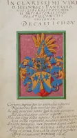 An illustration from Matriculation Register of the Rectorate of the University of Basel, Volume 2 (1586-1653) (1568)