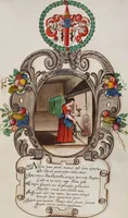 An illustration from Matriculation Register of the Rectorate of the University of Basel, Volume 3 (1654-1764) (1654)