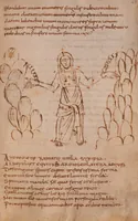 An illustration from Claudii Caesaris Arati Phaenomena (850)