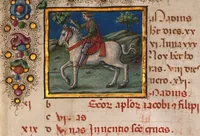 An illustration from Book of Hours (1450)