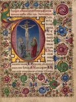 An illustration from Book of Hours (1450)