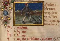 Picture 8 of 17 from Book of Hours (1450), leaf 25