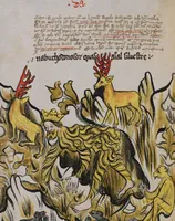 An illustration from Nycolaus de Lyra, Postilla super Ieremiam, Danielem, in Machabaeorum et Iudith (1393)
