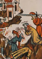 Picture 30 of 43 from Nycolaus de Lyra, Postilla super Ieremiam, Danielem, in Machabaeorum et Iudith (1393), leaf 349
