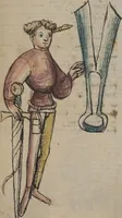 Picture 3 of 7 from Nycolaus de Lyra; Jacobus de Cessolis (1392), leaf 231