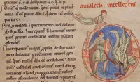 Picture 4 of 7 from Psalterium cum glossa ordinaria; Cantica ad laudes et ferialia glossata (1150), leaf 166