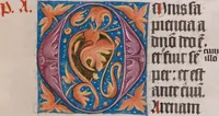 An illustration from Biblia Sacra, quarta pars (1443)