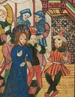An illustration from Breviary of the Basel convent of Steinen (1450)